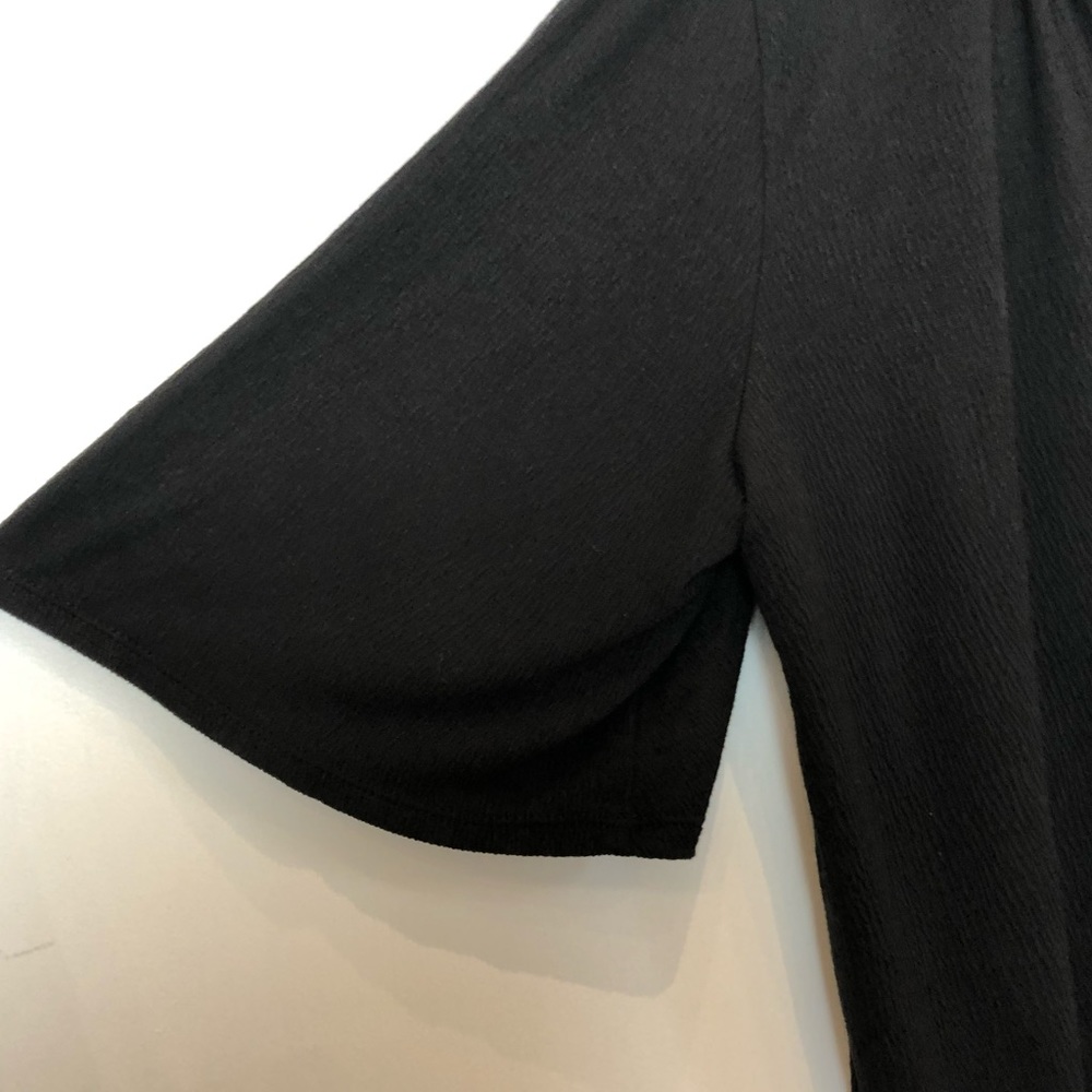 Old Navy Black Tassel Tie Top - Picture 8 of 14